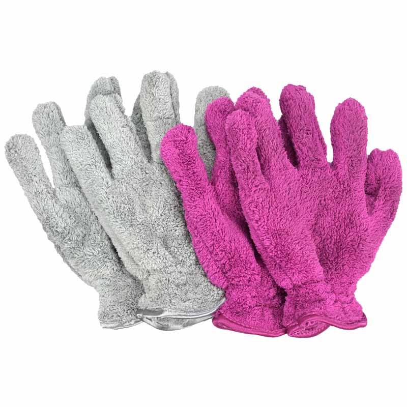 staubhandschuhe grau pink 2 1