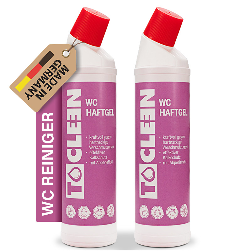 tocleen wc reiniger haftreiniger gel 2x 750ml 2 1