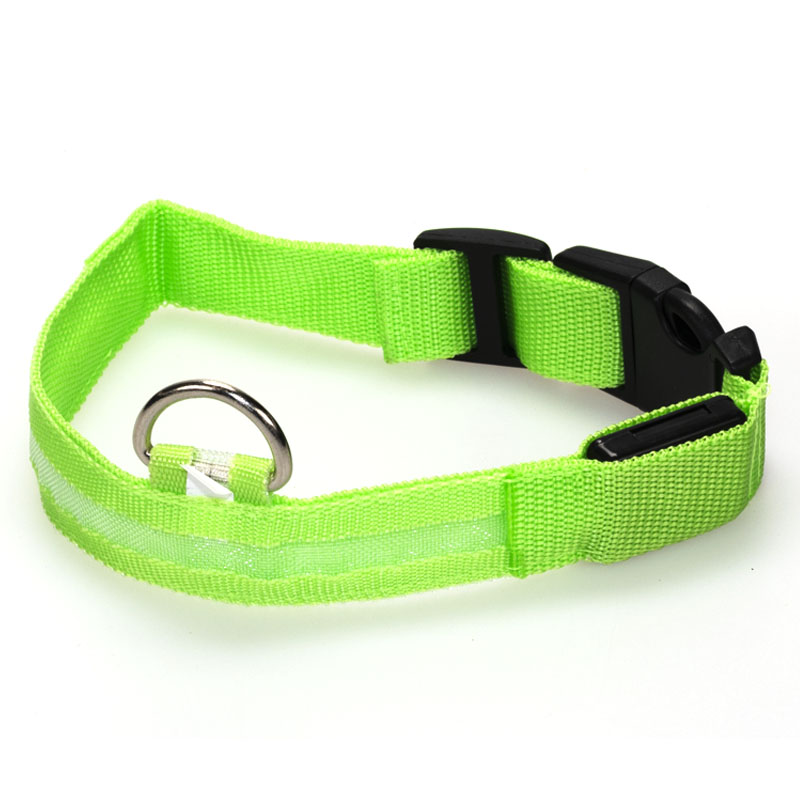 LED Leuchthalsband für Hunde (Grün)